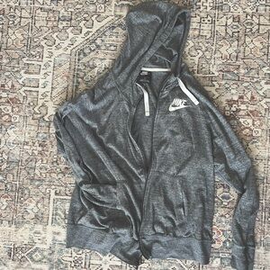 Women’s Nike cotton zip up.